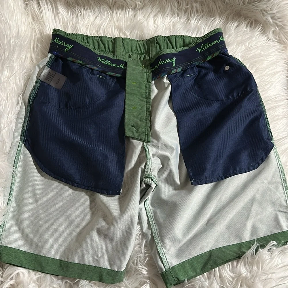 William Bill Murray Golf Pants Men's Performance Stretch Olive Green Size 32